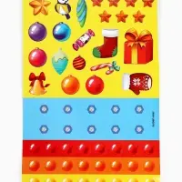 Роспись по дереву на новый год. Игровой набор для детей &laquo;Нарядные елочки&raquo;, набор для творчества