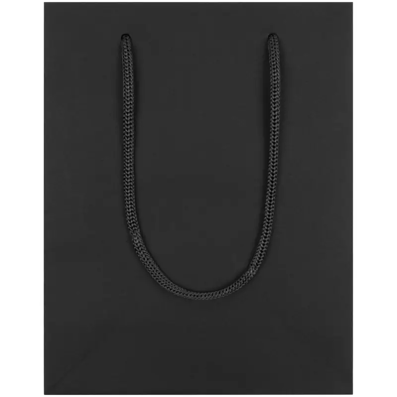 Пакет бумажный Vid S, черный