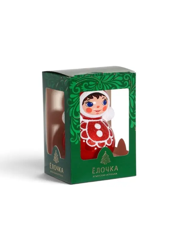 Ёлочная игрушка &laquo;Неваляшка&raquo;, h=9 см