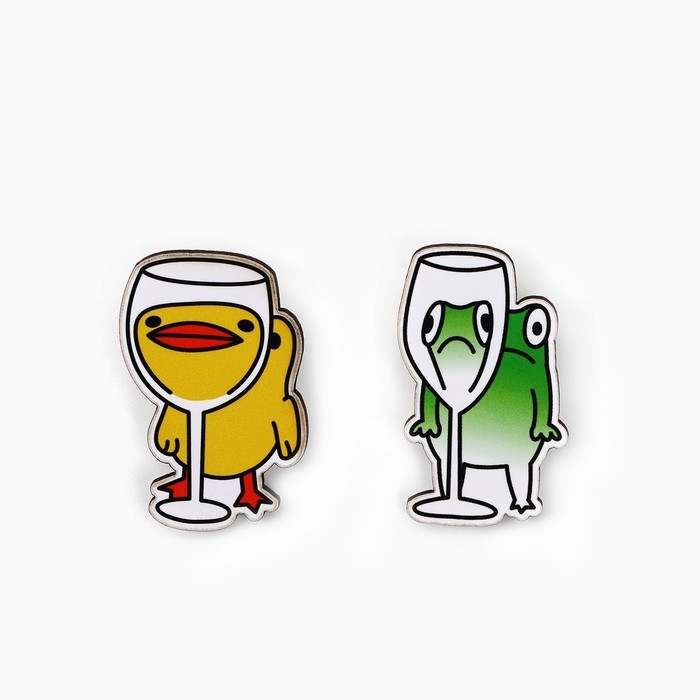 Значки в шоубоксе «Самые милые значки», 20 шт Значки в шоубоксе «Самые милые значки», 20 шт