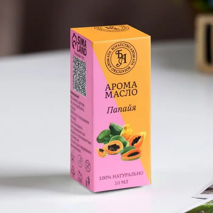 Эфирное масло Эфирное масло "Папайя", 10 мл, "Богатство Аромата"