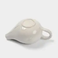 Соусник, 8&times;9&times;16 см, керамика, белый