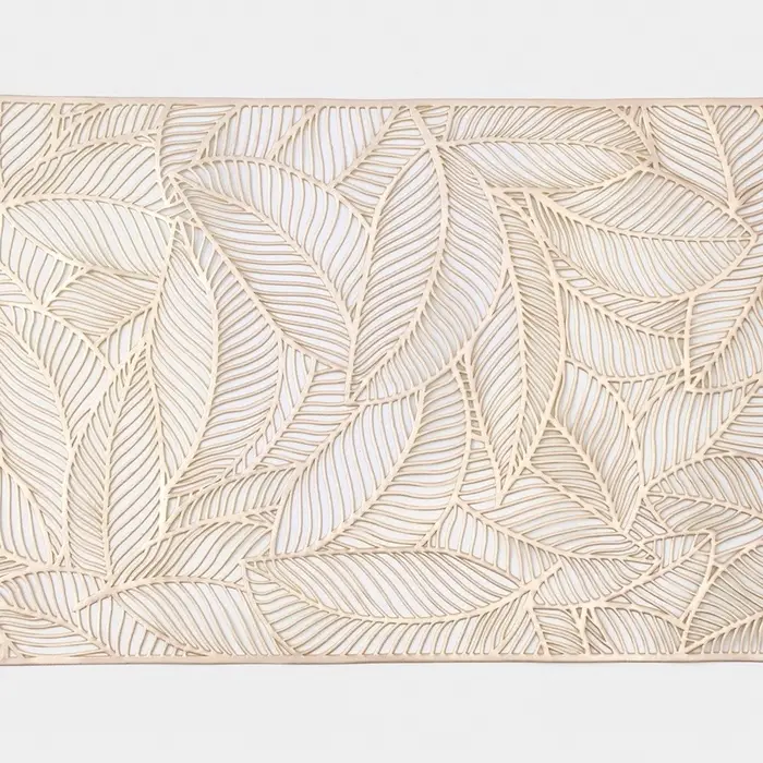 Дорожка на стол Доляна &laquo;Листопад&raquo;, 30&times;150 см, золотая