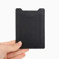 Обложка для автодокументов, СТС и права, 9&times;0.3&times;12.5 см, чёрная