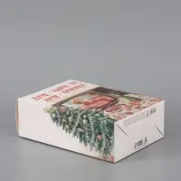 Коробка подарочная самосборная &laquo;С Новым годом!&raquo;, 16&times;23&times;7.5 см, Мосфильм, Девчата