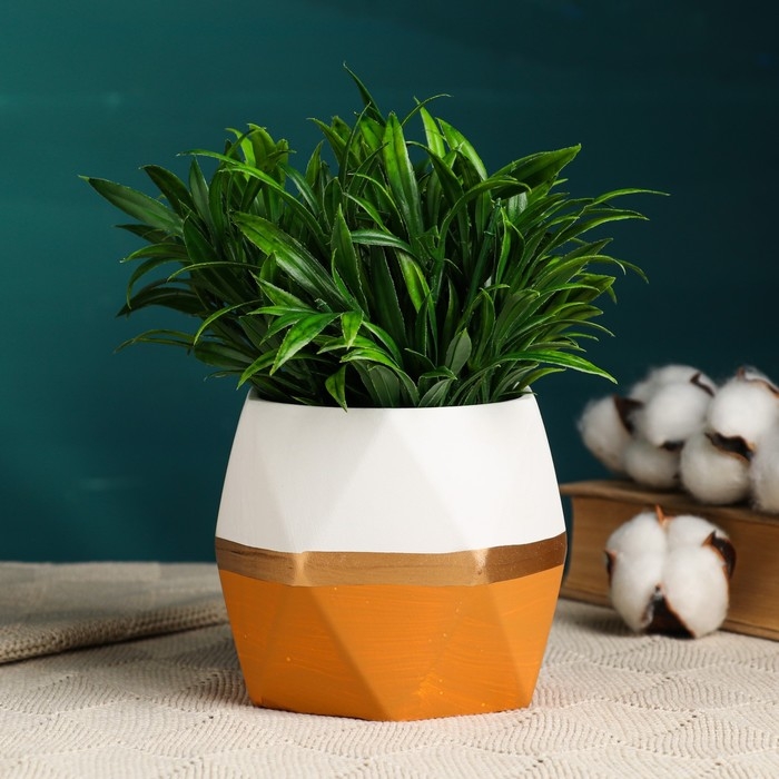 Кашпо  Кашпо "Ноа Многогранник" МИКС, 11х10см