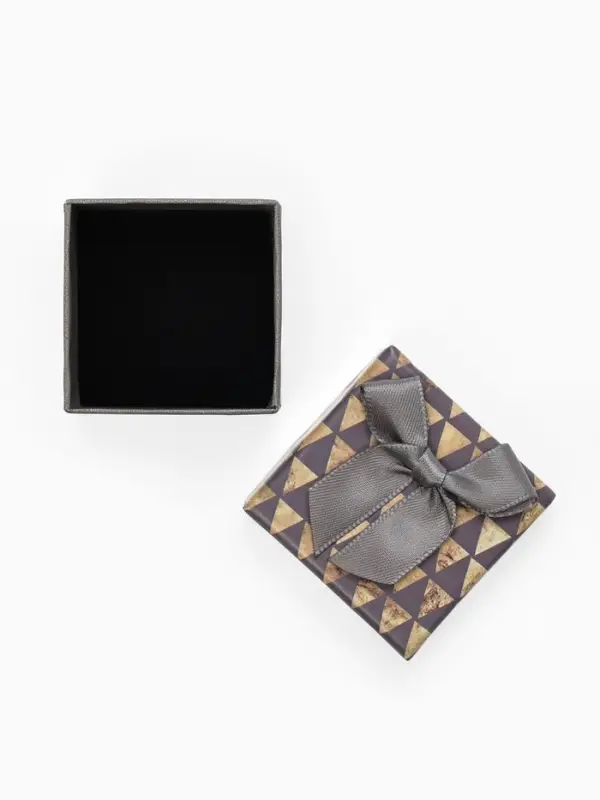 Набор подарочных коробочек 6 шт.  под кольцо &laquo;Треугольники&raquo;, 5&times;5, цвет МИКС (4346872)