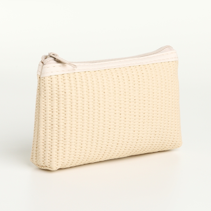 Набор косметичек 3 в 1 на молнии, цвет бежевый Набор косметичек 3 в 1 на молнии, цвет бежевый