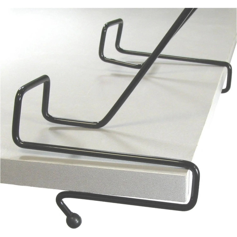 Подставка для книг ГЛОБУС металлическая (черная)