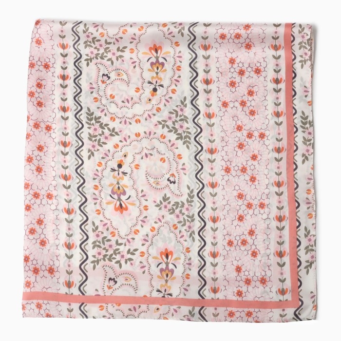 Платок женский MINAKU р-р 70*70 см, цв. молочный Платок женский MINAKU р-р 70*70 см, цв. молочный