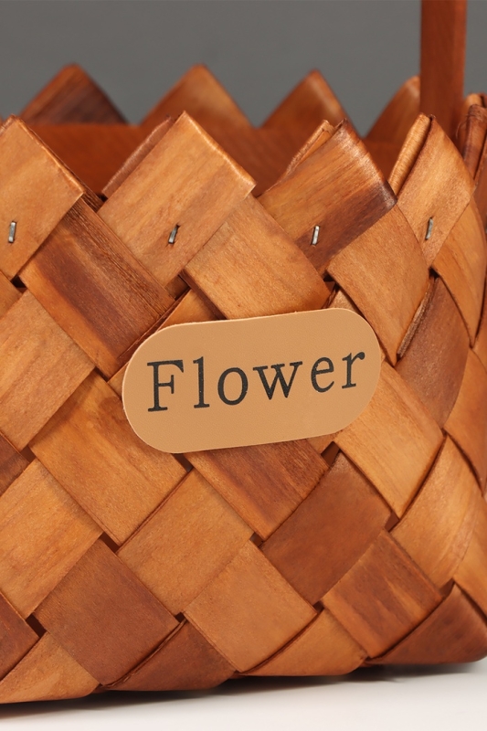 Набор корзин плетёных, 2 шт., 20×20×12 см, 16×16×10 см, ива, натуральный цвет