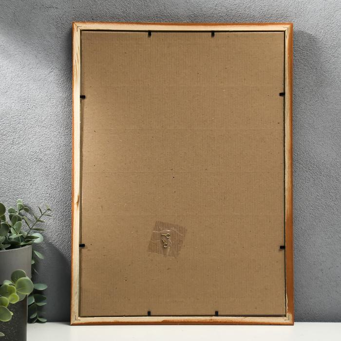 Фоторамка сосна орех 2/5 30х42 см Фоторамка сосна орех 2/5 30х42 см