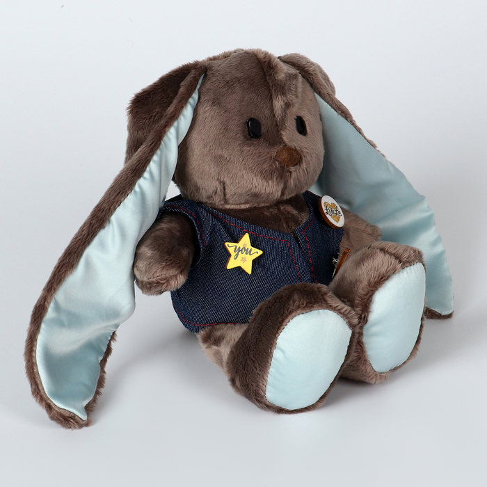 Мягкая игрушка «Малыш Lu в жилете», заяц, 25 см Мягкая игрушка «Малыш Lu в жилете», заяц, 25 см