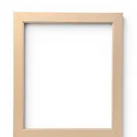 Рама для картин и зеркал Elegance de Lumi, 50&times;60 см, пластик, белая с золотом