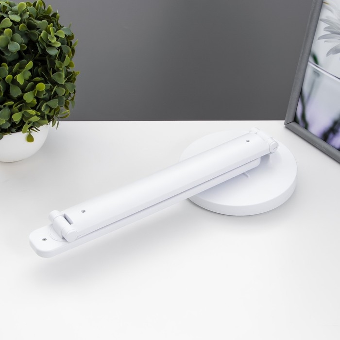 Настольная лампа сенсорная «Ларси» LED 6 Вт USВ белый 28×13.5×33 см Настольная лампа сенсорная «Ларси» LED 6 Вт USВ белый 28×13.5×33 см