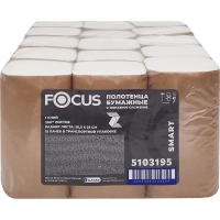 Полотенца бумажные д/дисп FOCUS SMART Vсл 1сл 200л 15пач/уп_5103195