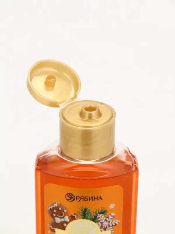 Гель для душа новогодний, аромат: имбирное печенье, 100 мл, Ural Lab