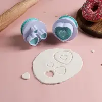 Набор плунжеров кондитерских «Любовь», 2 шт, цвет МИКС Набор плунжеров кондитерских «Любовь», 2 шт, цвет МИКС