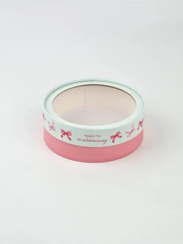 Коробка тубус с окном &laquo;Кому-то особенному&raquo;, 16&times;16&times;5 см