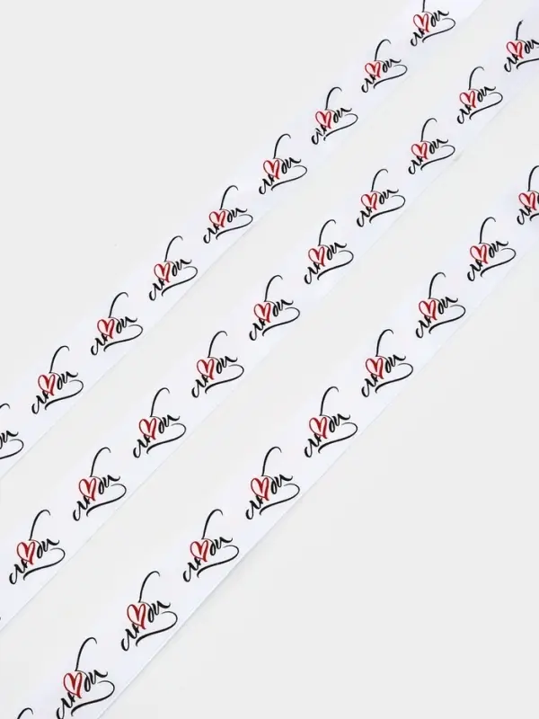 Лента атласная &laquo;Люби&raquo;, 2 см &times; 22.5 (&plusmn; 1) м