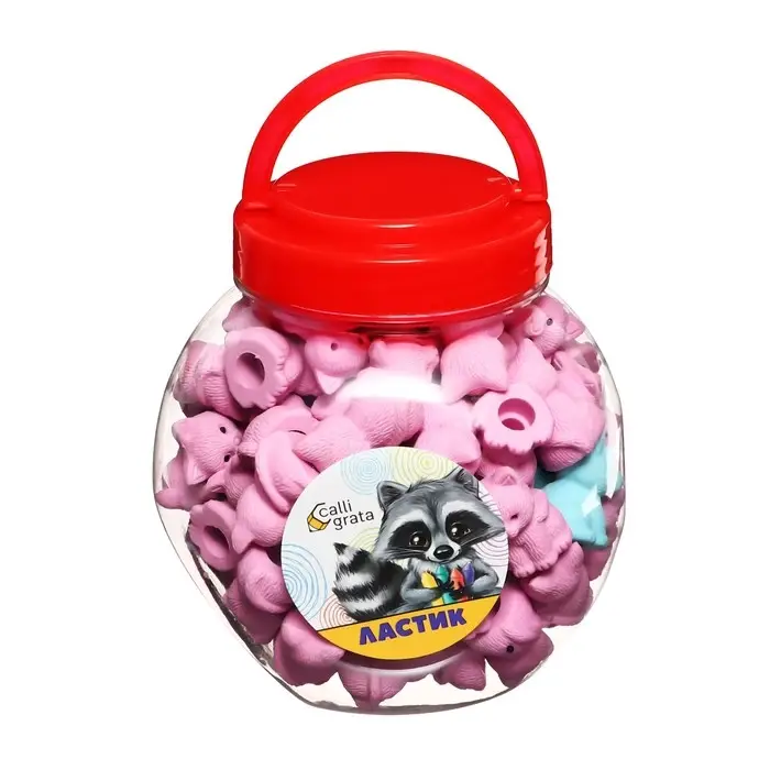 Ластик фигурный Ластик фигурный "Котик" МИКС