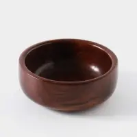 Чаша &laquo;Гладь&raquo;, 13&times;13&times;5.5 см, дерево шишам