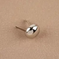 Ножки для дна сумки, 15×7 мм, 4 шт., цвет серебряный
