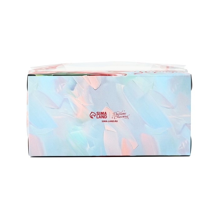 Коробка для капкейка «8 марта», 16 х 8 х 7.5 см Коробка для капкейка «8 марта», 16 х 8 х 7.5 см