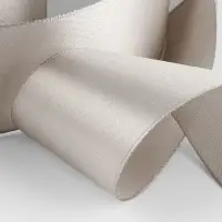 Лента атласная, 50 мм, 23&plusmn;1 м, светло-серая