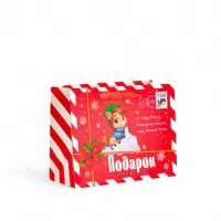 Пакет новогодний ламинированный подарочный &laquo;Новый год&raquo;, MS 23&times;18&times;10 см