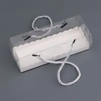 Коробка под рулет, белая 18.5&times;6.5&times;6.5 см