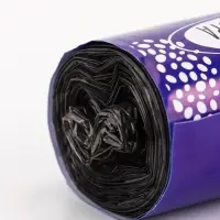 Мешки для мусора 30 л, ПНД, 10 мкм, 30 шт. в рул, чёрные