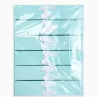 Набор подарочных коробочек 6 шт. под браслет/цепочку/часы &laquo;Тиффани&raquo;, 21&times;4, бирюзов(3593349)   109799