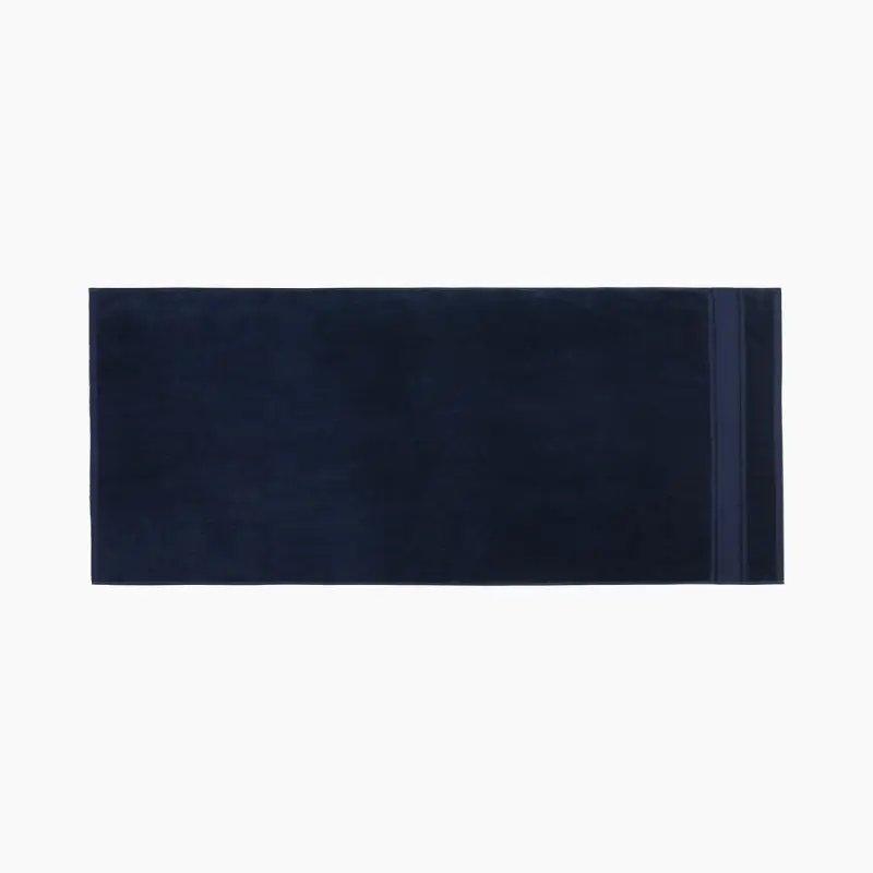 Полотенце махровое Terrychic, среднее, темно-синее Полотенце махровое Terrychic, среднее, темно-синее