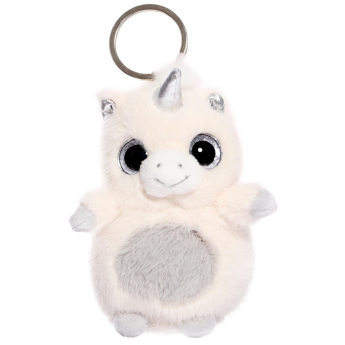 Мягкая игрушка «Единорожка», 12 см, цвет серебряный Мягкая игрушка «Единорожка», 12 см, цвет серебряный