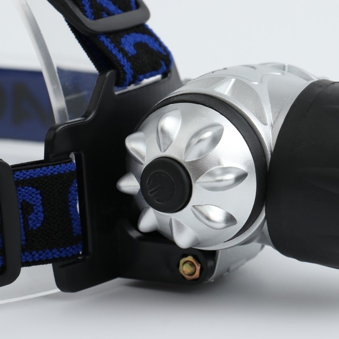 Фонарь налобный  Фонарь налобный "Мастер К.", 3 ААА, 5 х 7 см