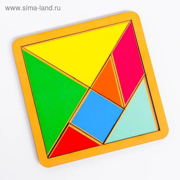 Головоломка танграм Головоломка танграм