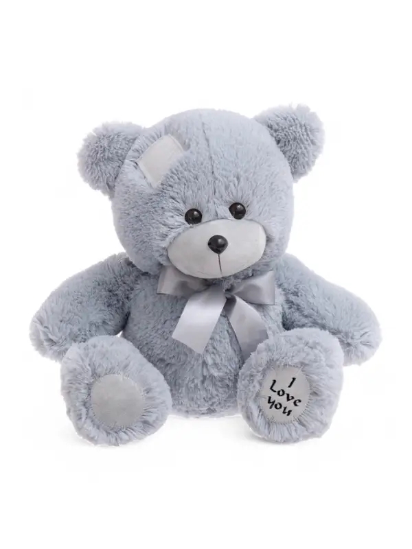 Мягкая игрушка &laquo;Медведь Тед&raquo;, цвет пепельный, 38 (68) см