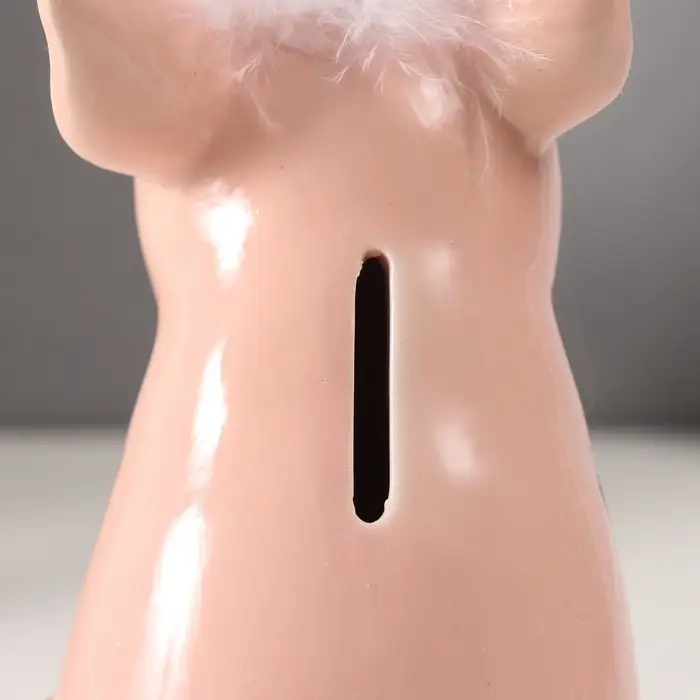 Копилка для денег &laquo;Хрюша-пучеглазка&raquo;, керамика, 10&times;13.5&times;17 см