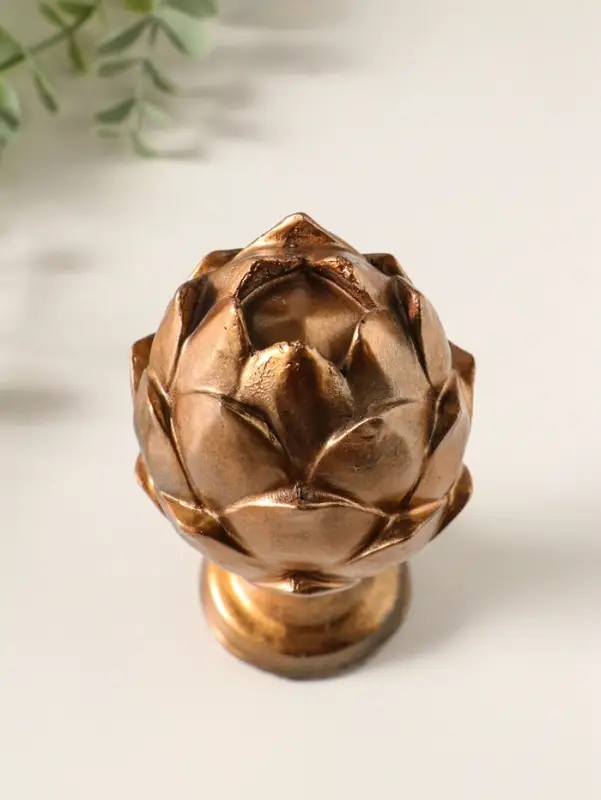 Статуэтка "Артишок" 16х8х8 см, бронза винтаж