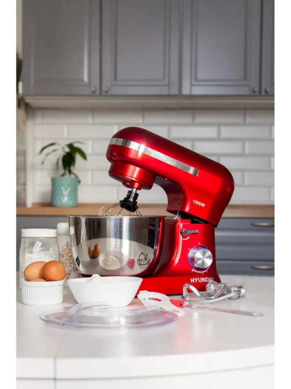 Миксер планетарный HYM-S6451 1300Вт красный Миксер планетарный HYM-S6451 1300Вт красный