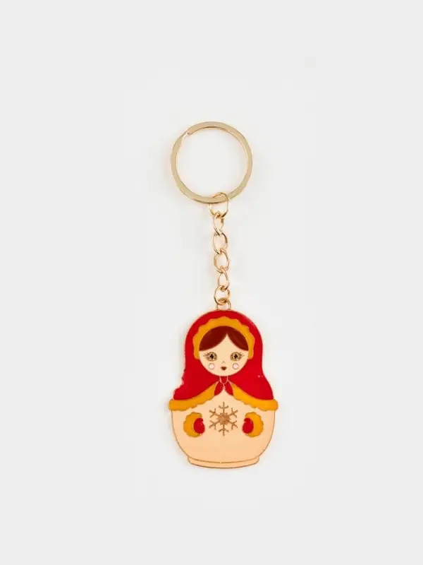 Брелок "Матрешка", 3,3 х 5,2 см