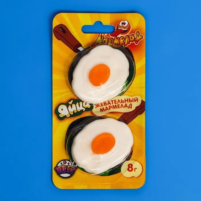 Мармелад жевательный «Яйца», 8 г Мармелад жевательный «Яйца», 8 г