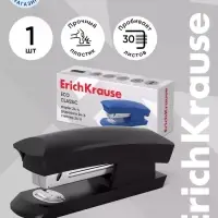 Степлер ErichKrause ECO № 24/6 и 26/6, до 30 листов, микс