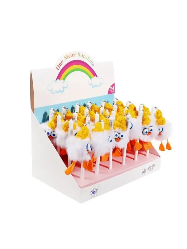 Ручка-прикол &laquo;Утёнок&raquo;, синий стержень, гелевая