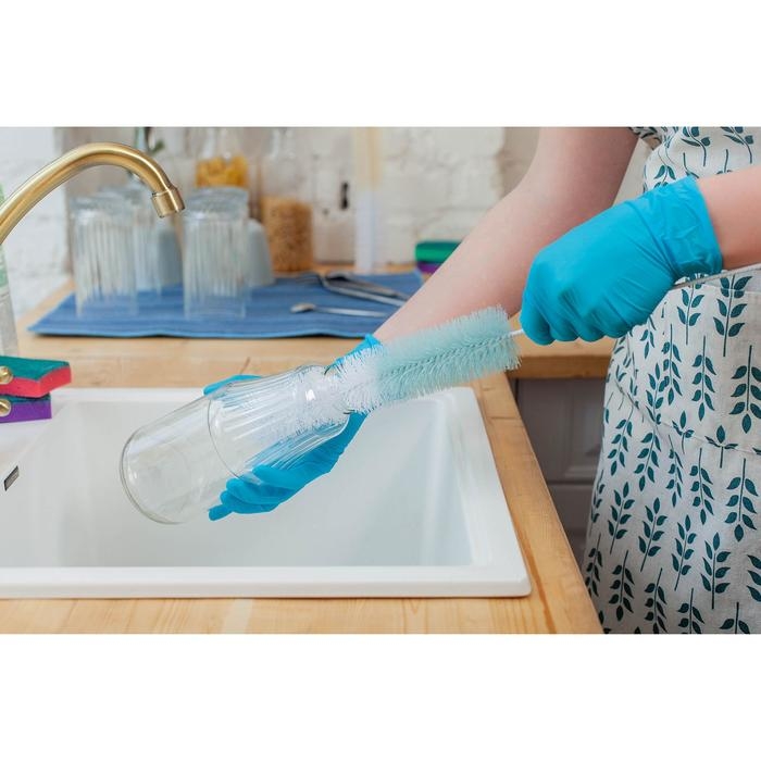 Ёршик для посуды Доляна, 47×5 см, цвет МИКС Ёршик для посуды Доляна, 47×5 см, цвет МИКС