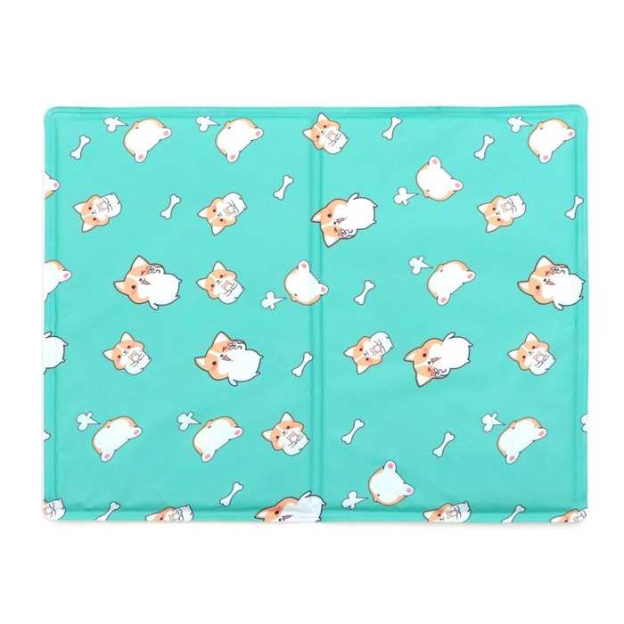 Коврик охлаждающий (гель), 65 х 50 см, корги Коврик охлаждающий (гель), 65 х 50 см, корги