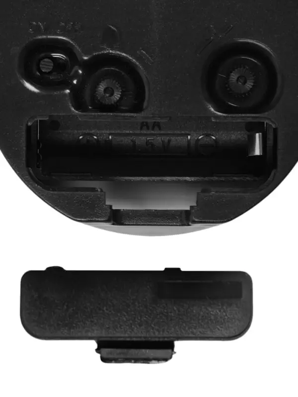 Будильник-часы настольные &laquo;Классика&raquo;, 8&times;8 см, от батарейки АА, чёрный