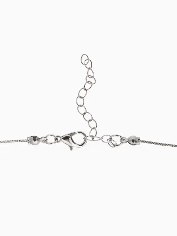 Кулон &laquo;Нежность&raquo;, на цепочке, голубой в серебре, 45 см