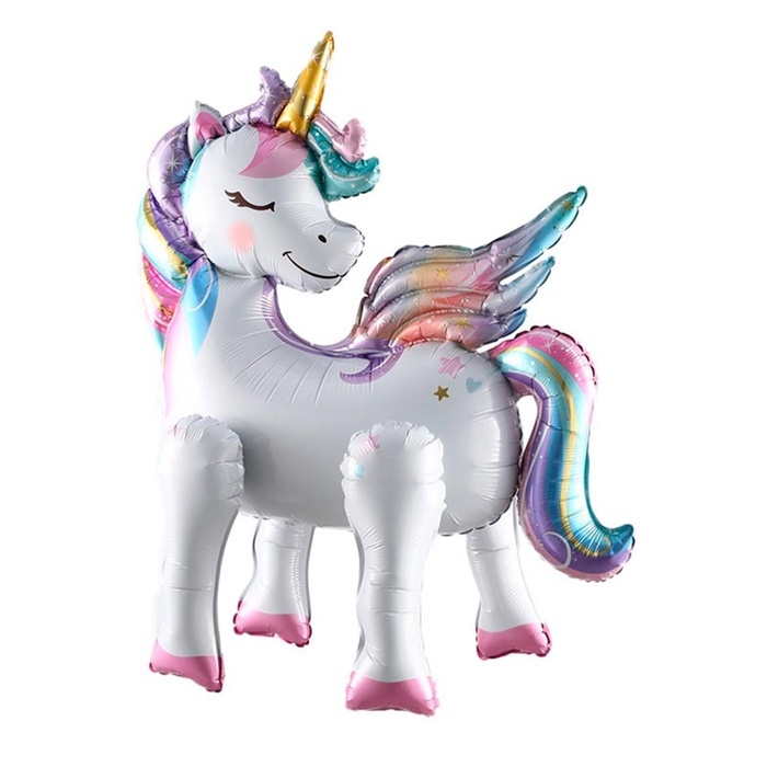 Воздушный шар фольгированный 26 Воздушный шар фольгированный 26" «Единорог», под воздух